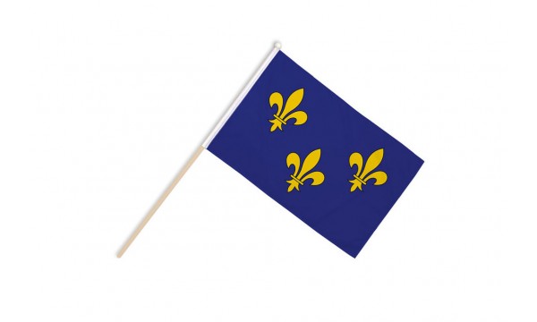Ile-de-France Hand Flags
